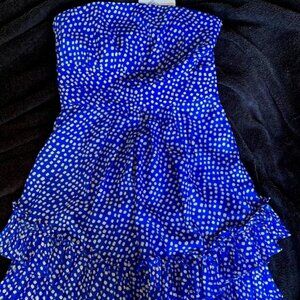 BCBGeneration Strapless Dress Ultramarine Size 2